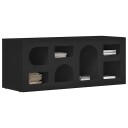  TV skap Svart 100 x 35 x 40 cm Konstruert tre