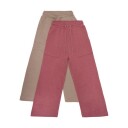 Minymo 2-Pack Sweatpants for Kids - Brown 122