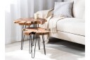 Camrose Avlastningsbord Sett 60 \| 60 cm - Brun
