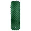 vidaXL Oppblåsende campingmadrass grønn 190x58x6 cm