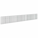 vidaXL Gabion med 3,5 mm tråd og 5x10 cm mesh 1050x20x150 cm