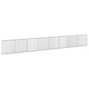 vidaXL Gabion med 3,5 mm tråd og 5x10 cm mesh 800x30x100 cm