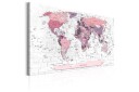 Tavle Pink Frontiers 90X60 Artgeist sp. z o. o.