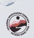 Columbia T skjorte   Mission Innsjø   Hvit m. Trykk   Columbia   4 5 år 104 110   T skjorte