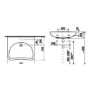 Laufen Mio HC 813714 Vegghengt Hvit GRO-6132312