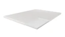 HVILA Overmadrass 140x200 cm – 7 cm myk/medium memoryskum, trykkavlastende med vaskbart trekk -