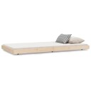vidaXL Sengeramme 100x200 cm heltre furu 8720845640149
