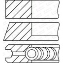 GOETZE ENGINE 08-433100-00 Stempelringsett