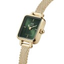 Daniel Wellington DW Watch Quadro Mini Evergold Emerald 15.4x18.2mm Gold