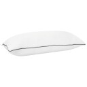 vidaXL Shread sovepute Hvit 50 x 30 x 11 cm Minnefoam