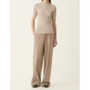 Fabiana Filippi Dame Strikkevarer Beige XS,