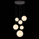 Unison GRAPPO Taklampe 6 Glass Opal G9