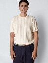 Clean Cut Copenhagen Karl Knitted Polo Cream XL