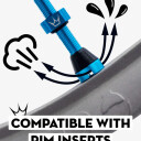Peaty's Chris King Tubeless Valves 42mmemerald