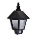 Soldreven vegglampe med bevegelsessensor