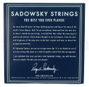 Sadowsky Blå Label Steel FLW 011-048
