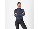 Castelli Sfida 3 langermet sykkeltrøye twillight blue dame