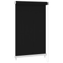 vidaXL Utendørs rullegardin 160x230 cm svart