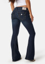 True Religion Joey Low Rise Flare Navy 25 x 33