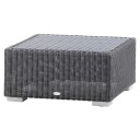Cane line Chester Fodskammel Polyrattan Grafit