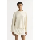 Soft Goat Dame Strikkevarer Hvit S,