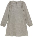 Minymo Dress Ls - Grey - 140