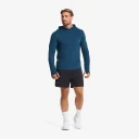 RevolutionRace Herre > Overdeler > Langermede skjorter Impulse Active Hoodie Herre Insignia Blue Størrelse:4XL