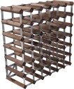 Traditional Wine Rack Vinstativ 42 flasker mørk eik