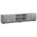 vidaXL TV benk 179,5 x 34,5 x 40 cm Grå Sonoma Konstruert tre