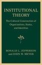 Jepperson Ronald L. Institutional Theory