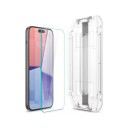 Spigen EZ Fit Skjermbeskytter i Herdet Glass til iPhone 15/16 - 2-pakning