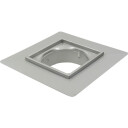 Blücher Overdel Lavt Gulv Betong Og Fliser Ramme 300x300 mm Syrefast