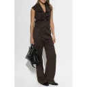 Alexander McQueen Dame Dress Brun S,