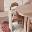 Ovalt teppe   Tropea Natural Cotton Shaggy multi Størrelse: 80 x 150 cm