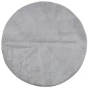 vidaXL Rug IZA kort luv skandinavisk utseende grå Ø 120 cm