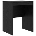  Skrivebord Svart eik Konstruert tre 60 x 50 x 76 cm Skrivebord