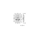 Adam Hall Hardware 17250 Sp Butterfly Latch Large With Spr