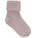 Minymo Baby Rib Socks W.glit (2 Pack)   Pink   23\26