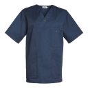 Smila Workwear Malte V-Tunica Blåmelert 1 stk SBG-31007VD63-88 XL