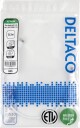 DELTACO Nettverkskabel Cat6 U/UTP AWG28 LSZH 0,3 m Hvit
