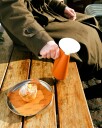 Mantle Portable Lamp Claycourt Orange