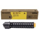 Sharp MX70GTYA Tonerkassett gul 32.000 sider