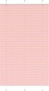  plisségardin Rosa 120x200 cm Stoff Bredde 119,4 Polyester