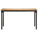 vidaXL Spisebord 140x70x76 cm grovt mangotre