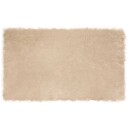  Faux Skinnmatte Tafalla Beige 100 x 200 cm Polyester