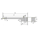 Supermagneter Lineær Aktuator 24v Stroke 44 cm Force 2000n