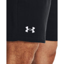 UA Rival Fleece Shorts, Black Svart Large