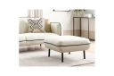 Fotpall Tonsberg Beige/svart - Beige/svart