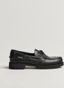 Sebago Ranger Waxy Leather Loafer Total Black