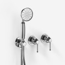 Hassel & Teudt HBR801 S02 Dusjsett Ø21cm Tak Krom